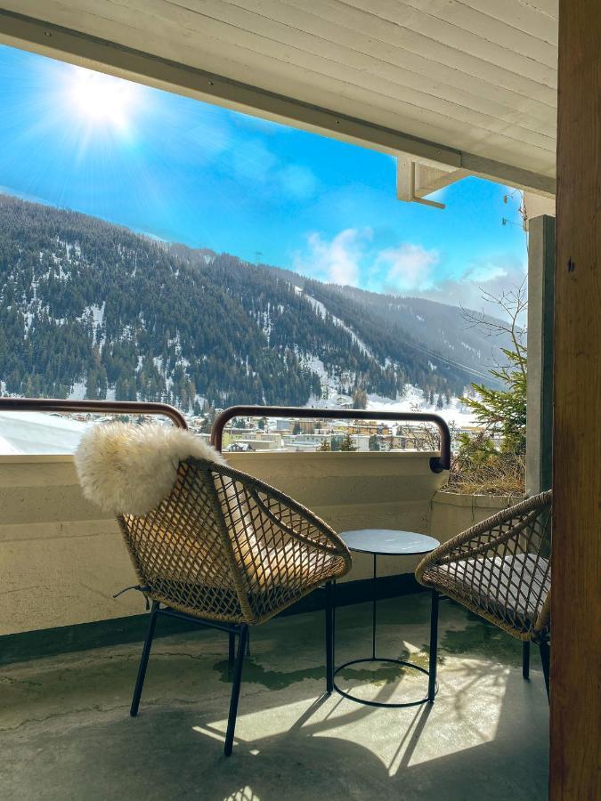 Wunderstay Alpine 403 Centric Studio Balcony/View Давос Экстерьер фото